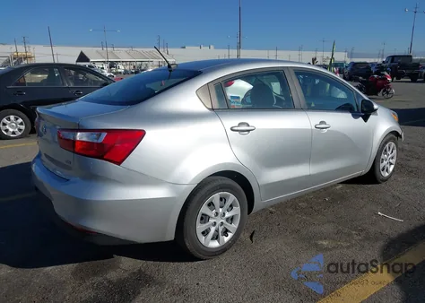 2017 Kia Rio Lx из США, поврежденный, VIN KNADM4A37H6027224